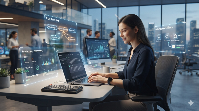 ChatGPT AI assistant helping professionals improve productivity and workflow