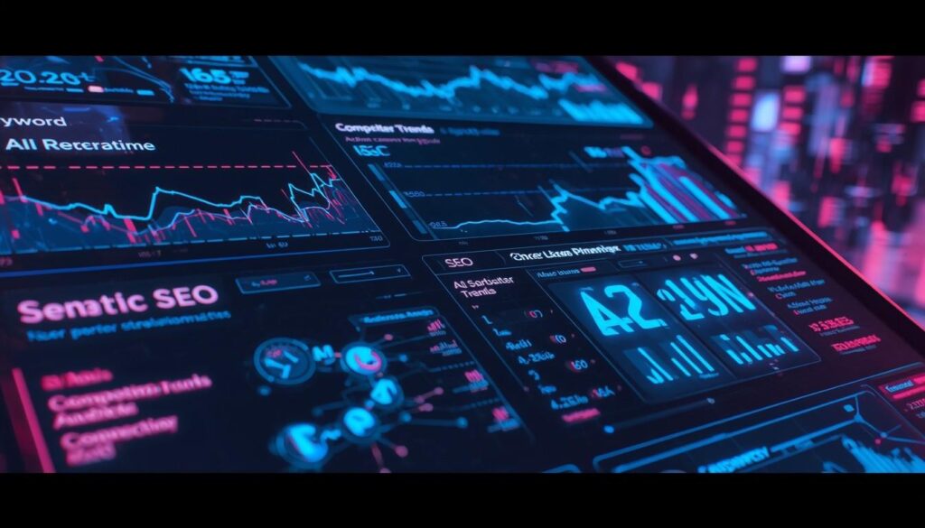 How to Use AI for Keyword Research_Comparison of AI tools including ChatGPT, Claude, Gemini, SEMrush, and Ahrefs for keyword research