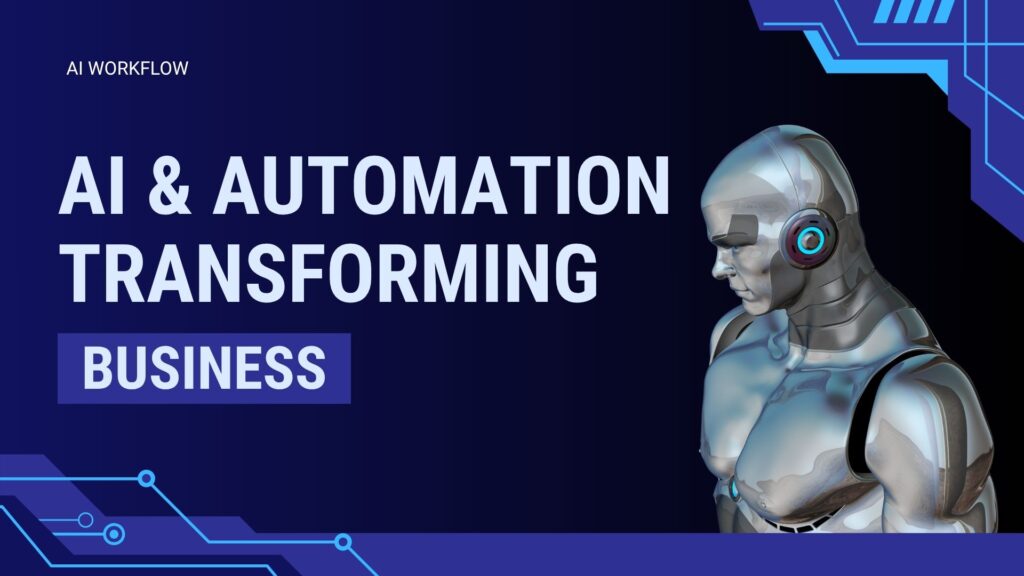 Business professionals using AI tools to automate workflows and improve operational efficiency