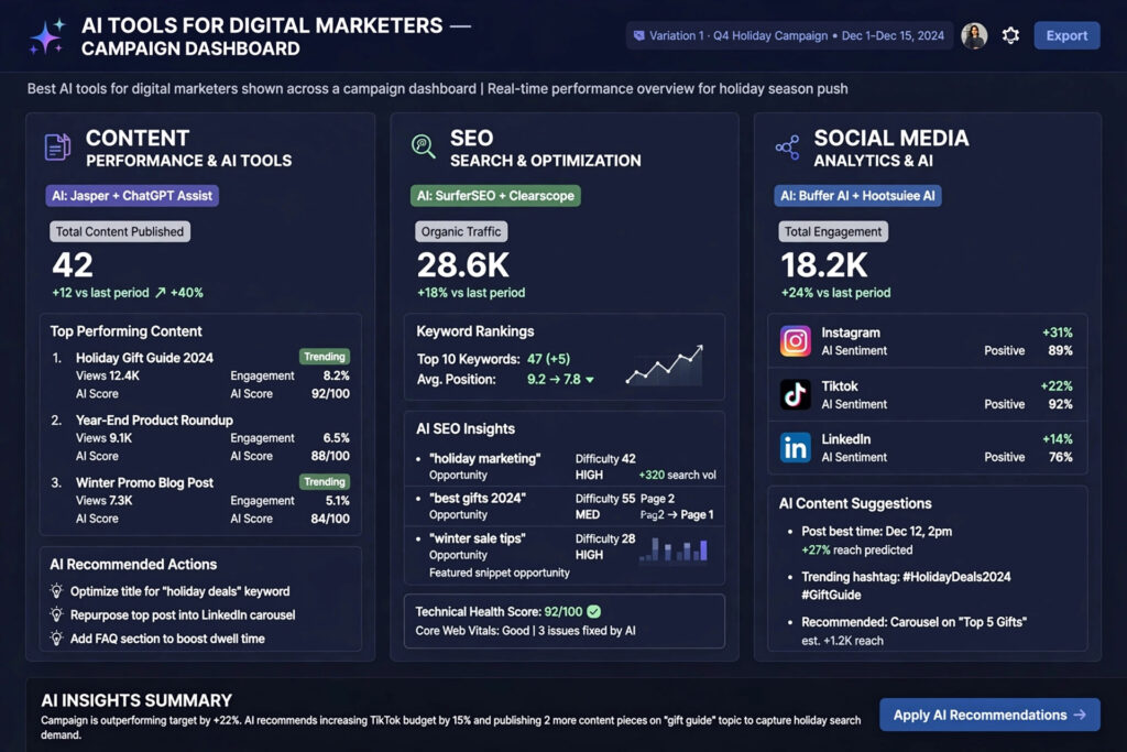 best AI tools for digital marketers_ai_marketing_dashboard