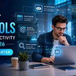 Best AI tools for productivity in 2026 helping professionals work smarter with artificial intelligence