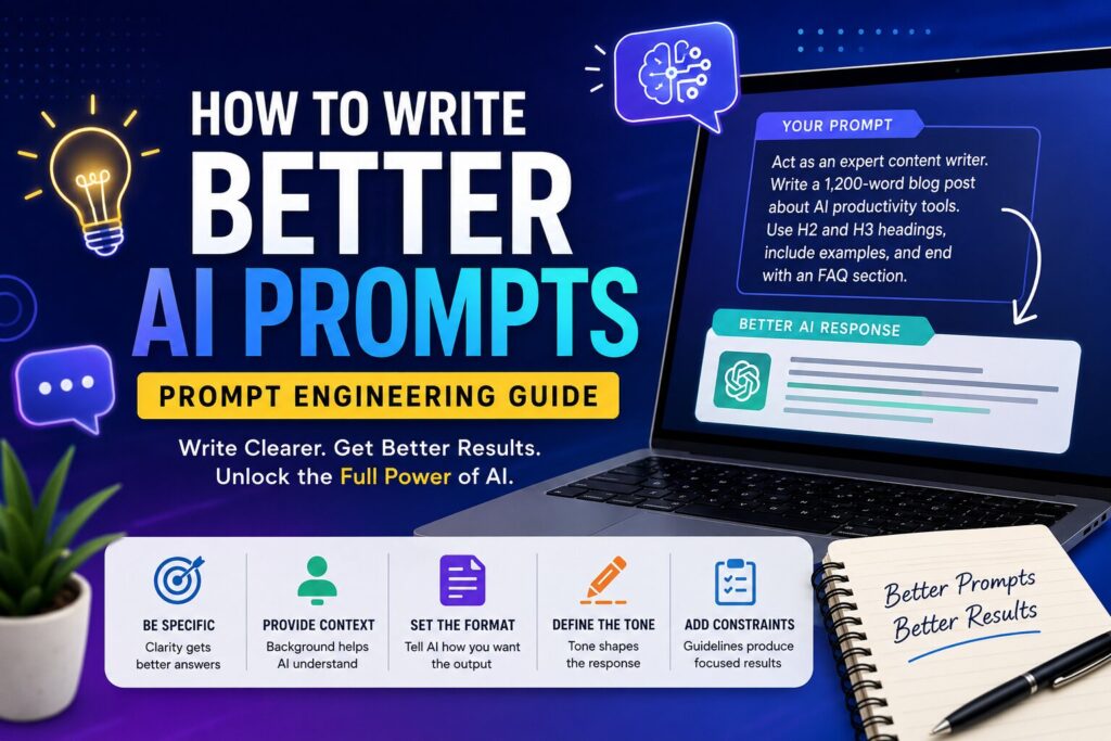 How to write better AI prompts using prompt engineering techniques_How to Write Better AI Prompts